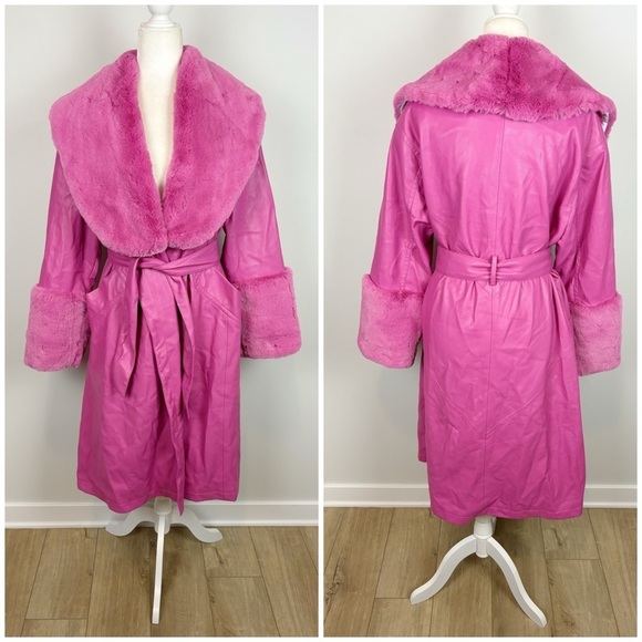 Jakke Bailey Coat in Bubblegum Pink Size S - Picture 2 of 16
